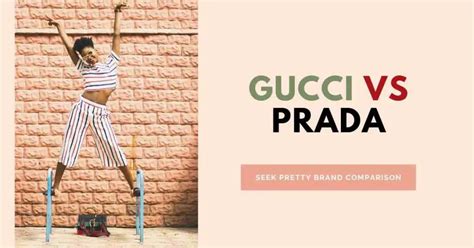 Prada vs Gucci fashion